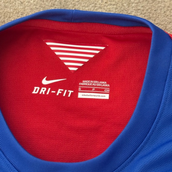 Nike USA Jersey 2014 Mens Size Small 2014 Fifa World Cup USA Jersey Qatar 2022 - Picture 2 of 7